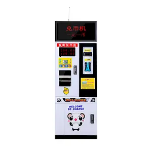 Trò chơi tiền tệ Changer Dispenser Nhà Máy Giá Token Máy bán hàng tự động thông minh tự động trong nhà hóa đơn giặt đồng xu trao đổi máy