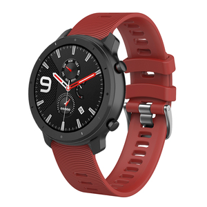 Tschick สายรัด20มม.,สายรัดซิลิโคนแบบนิ่มเข้ากันได้กับ <span class=keywords><strong>Amazfit</strong></span> GTS และ <span class=keywords><strong>Amazfit</strong></span> <span class=keywords><strong>GTR</strong></span> 42มม. - Product Image 4