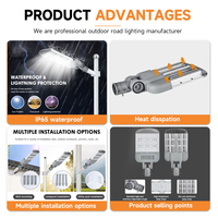Support L/C payer AORUITAI Prix compétitif Aluminium Luminarias Public 50W 100W 150W 200W 250W 300W LED Réverbère