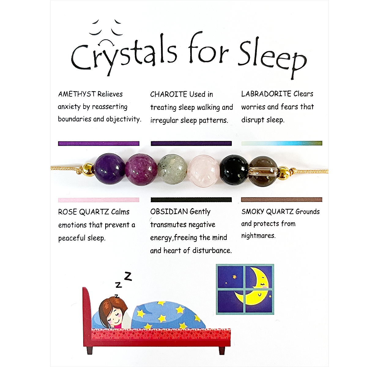 Crystas for sleep
