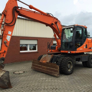 Pelle sur pneus DH150W-7 DOOSAN utilisé DH150 DH140 DX140 DX60W pelle sur pneus à vendre - Product Image 1