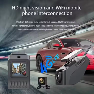 Caméra de voiture 4G avec double caméra APP voiture vidéo en direct GPS suivi Wifi surveillance à distance Dash Cam 1.5 pouces DVR <span class=keywords><strong>enregistreur</strong></span> piste gratuite - Product Image 5