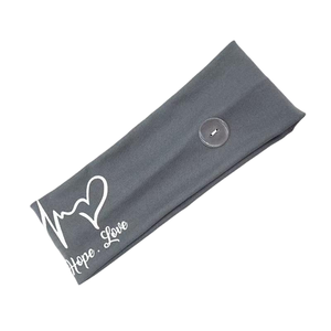 Bonnet de tête rétro à large bord élastique antidérapant imprimé absorbant la transpiration pour le spa et la beauté - Product Image 3