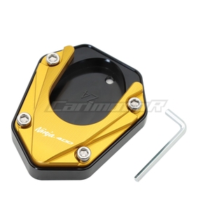 Accesorios de motocicleta pata de cabra Uitbreiding soporte lateral almohadilla de placa de extensión para <span class=keywords><strong>KAWASAKI</strong></span> Ninja400 <span class=keywords><strong>Z400</strong></span> - Product Image 6