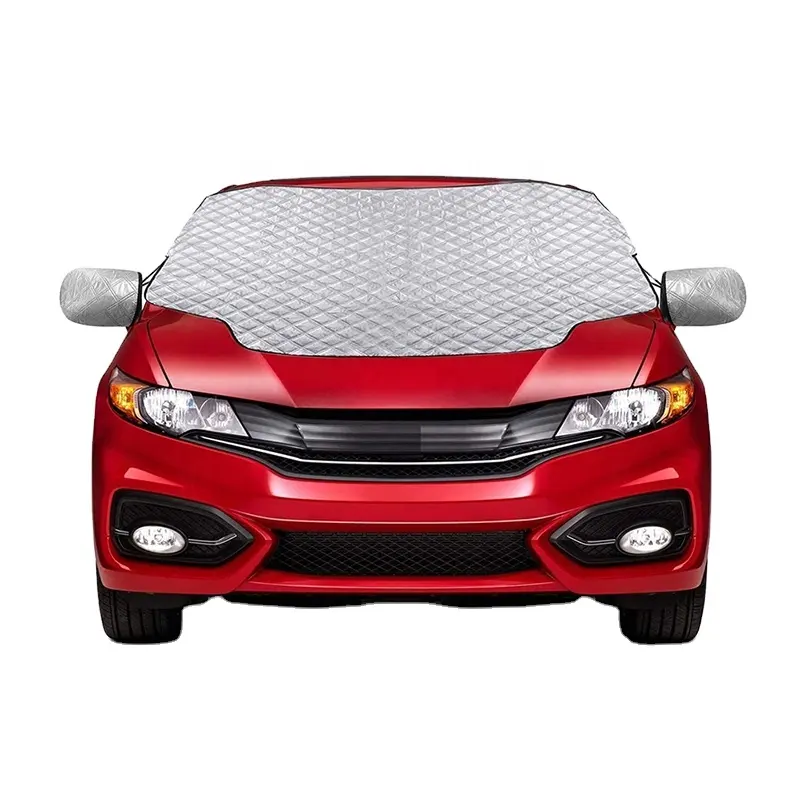 All Seasons Fabric Windscreen Sun Shade Snow Protector Four Layers Car Windshield Cover