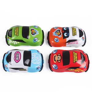 Nouvelle conception, vente en gros, jouet de voiture en PVC à tirer en arrière, jouet de voiture miniature, voiture de course, jouets de voiture en plastique bon marché - Product Image 1
