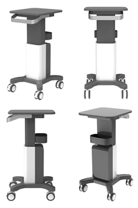 Chariot de Salon Portable en Métal et ABS avec Roues Silencieuses pour Soins du Visage et du Corps - Product Image 5