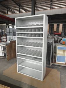 خزانة تخزين فولاذية مخصصة من المصنع، خزانة ملفات معدنية بدون باب، أثاث مكتبي للمدارس والمساكن الجامعية والمستشفيات - Product Image 3