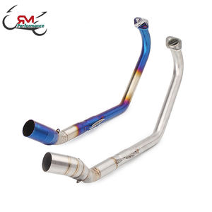 Tubo de Escape de acero inoxidable para motocicleta Yamaha, tubo de enlace medio delantero modificado, para YZF R125 R15 V3 <span class=keywords><strong>2017</strong></span> 2018 2019 2020 - Product Image 4
