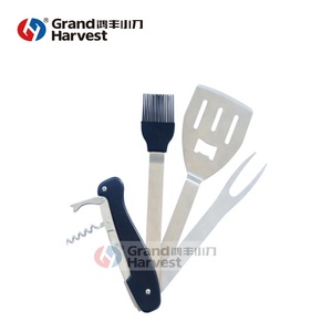 Couteau multifonction de Camping, accessoires de Barbecue, pliable Kit d'<span class=keywords><strong>outils</strong></span> détachables 5 en 1 BBQ - Product Image 2