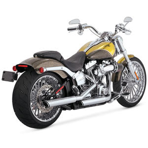 Edelstahl Motorrad Auspuff Schall dämpfer Rohr Voll abdeckung Hitzeschilde Kompatibel für Harley 2018-2022 <span class=keywords><strong>Softail</strong></span> <span class=keywords><strong>Heritage</strong></span> - Product Image 2
