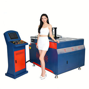 Machine de pliage à rouleaux CNC 3 axes entièrement automatique pour profilés métalliques et courbure de portes et fenêtres <span class=keywords><strong>en</strong></span> aluminium à rupture de pont thermique - Product Image 1