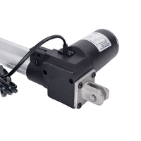 Actionneur linéaire silencieux 6000N, moteur CC 12V/24V, course 30 - 800 mm (personnalisable), adapté aux fauteuils de massage, IP54