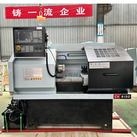 Tour CNC robuste ShengHuan CK6130 à bas prix, centre de tournage avec système de commande GSK, précision de 0,005 mm, portée de 300 mm, 12 fonctions