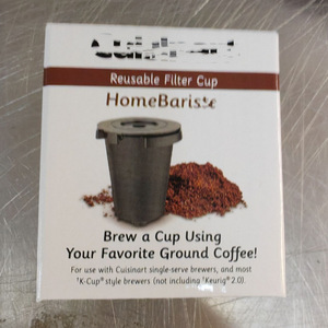 Taza de filtro reutilizable compatible con Cuisinart SS-RFC HomeBarista, taza de filtro recargable para cafeteras individuales Cuisinart - Product Image 4