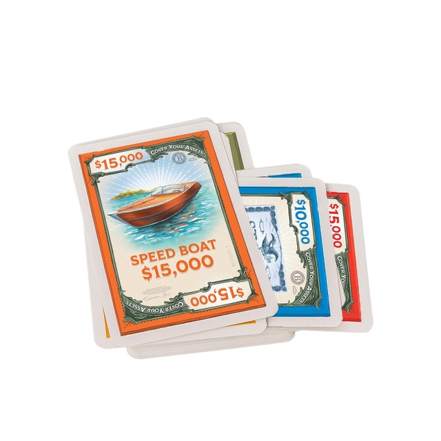 Custom Pattern Board Game Cards with Offset Printing on Art Paper Varnished Surface Cardboard Material