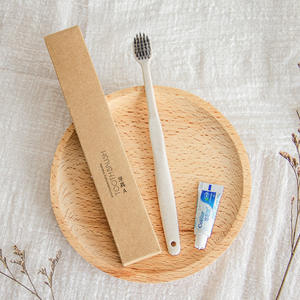 Vente en gros de fournitures d'hôtel brosses à dents jetables et dentifrice paille à poils souples boîte entière bonne affaire <span class=keywords><strong>pour</strong></span> les commodités - Product Image 6