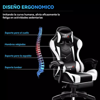 Chaise de bureau pour gamers Peru Chili populaire pc massage Silla Gamer Chaise de bureau stock moins cher Chaise de gaming avec repose-pieds JL prêt à expédier