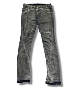 Jeans Personalizados AIPA, Jeans Deslavados de Color Oscuro, Jeans Desgastados Estilo <span class=keywords><strong>Rock</strong></span> 'n' Roll, Jeans Lavados a Mano - Product Image 4