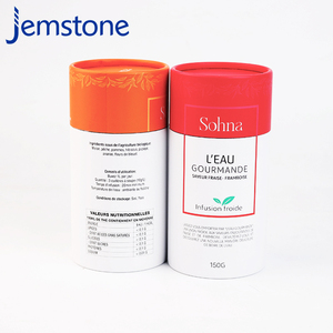 Logo imprimé personnalisé fournisseurs expérimentés pot de papier kraft tube d'emballage rond en papier - Product Image 2