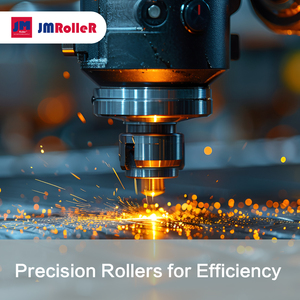 Juming trở lại băng tải con lăn thép làm biếng cho vành đai trở lại dòng - Product Image 3