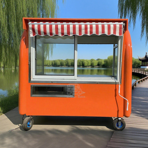 Remolque de comida móvil OEM Street Fast Trucks en venta para venta de desayunos, bocadillos y helados - Product Image 5