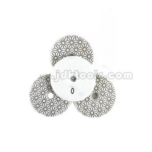 JDK 4 Zoll Wet 3 Step Diamond Polish ing Pad für die Vorbereitung der Granit-und Quarz oberfläche - Product Image 4