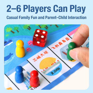 Gioco da Tavolo Portatile <span class=keywords><strong>per</strong></span> Viaggi in Cina, Gioco di Carte Interattivo <span class=keywords><strong>per</strong></span> Famiglie, Giocattolo Educativo <span class=keywords><strong>per</strong></span> Bambini - Product Image 4