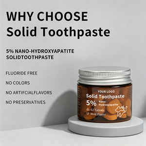 <span class=keywords><strong>Dentifricio</strong></span> Solido Personalizzato con 5% di Nano-Idrossiapatite, Compresse per Denti Sensibili, Sbiancante al Gusto Menta, 62 Compresse - Product Image 4