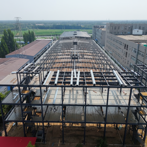 โกดังเหล็กสำเร็จรูปและอาคารโรงงานขนาด 120x60 เมตร สำหรับศูนย์กระจายสินค้าโลจิสติกส์พร้อมระบบการทำงานที่มีประสิทธิภาพ - Product Image 2