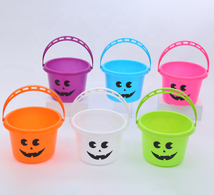 PAFU di Halloween cesto di zucca portatile <span class=keywords><strong>dolcetto</strong></span> o <span class=keywords><strong>scherzetto</strong></span> colorato per bambini - Product Image 2
