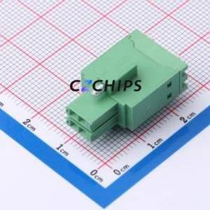 15EDGKNHBM-3.5-04P-14-00A(H) Plug-in <b>Terminal</b> <b>Block</b> P=3.5mm Connector 2x2P 3.5mm 4P 2 - Product Image 2