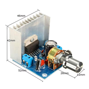 Tda7297 kỹ thuật số dual-channel tiếng ồn-miễn phí 12V Board khuếch đại công suất - Product Image 4