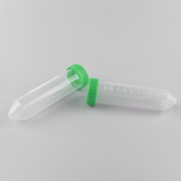 Tubes de centrifugation coniques de 50 ml avec bouchons à vis pour le stockage et la centrifugation d'échantillons de laboratoire