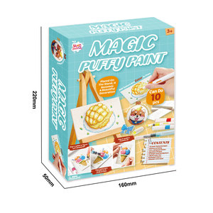 Kit de peinture 3D à texture éponge magique avec stylos à dessin à bulles Projets d'art créatif pour enfants - Product Image 2