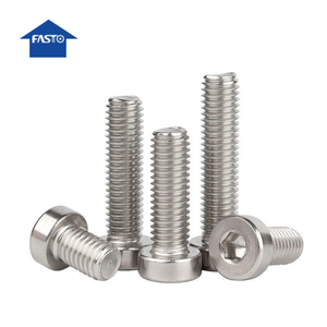 สกรูหัวหกเหลี่ยมแบบบาง DIN6912 ผลิตโดย <span class=keywords><strong>FASTO</strong></span> Professional Manufacture ราคาดี ผลิตจากสแตนเลส 304 พร้อมร่องนำร่อง - Product Image 1