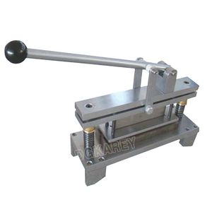 Machine de coupe de test d'écrasement d'anneau de papier pour l'analyse de compression de carton, <span class=keywords><strong>instrument</strong></span> d'essai en laboratoire standard ISO - Product Image 6