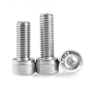 Tornillos de Cabeza Hexagonal con Acabado Liso <span class=keywords><strong>DIN</strong></span> <span class=keywords><strong>912</strong></span>, Kit Completo M6 M8 M10, Todos los Tamaños, Tornillo de Cabeza Hexagonal M10x50mm Gr88, Buen Precio - Product Image 1