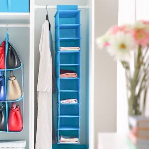 Factory Master Non-woven Fabric Ten-layer <b>Narrow</b> Wardrobe <b>Storage</b> Hanging Bag Buggy Bag Home <b>Storage</b> Holders & Racks Forazon - Product Image 5