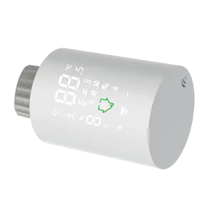 TRV Tuya Zigbee 3.0 Mini Válvula Do Radiador Termostato Inteligente Termostática para o Sistema de Aquecimento Controlador de Temperatura CE, Rohs Fcc