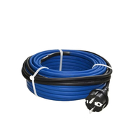 Cable calefactor de potencia constante certificado CE HUANRUI PHC para tubería anticongelante y descanalón de techo, rastro de calor de fusión de nieve