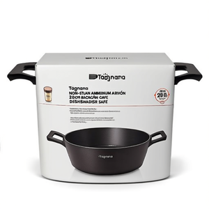 Casseruola Alluminio antiaderente (20cm) AMBIZIOSA Nero e Grigio pietra WL7915BGRTG - Product Image 2