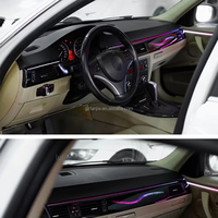 Kit d'éclairage d'ambiance Autowellus 18 lumières Symphony 12V 3-5W pour BMW Série 3 E90 E92 E93, lampe d'atmosphère intérieure avec poignée, référence OE 63117161667