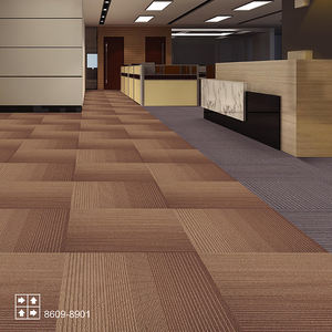 Carreaux de tapis de salon de luxe respectueux de l'environnement 50x50cm carrés moderne européen personnalisé impression en nylon tapis d'hôtel - Product Image 5