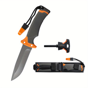 Bán Buôn Đào Tạo Ngoài Trời Cắm Trại Săn Bắn Sự Sống Còn Chiến Thuật Edc Đa Dao Công Cụ Cố Định Lưỡi Dao Với Magiê Lửa Khởi Động - Product Image 1