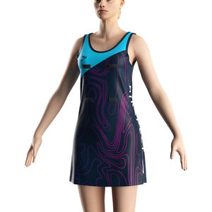 Moda sublimazione allenamento squadra Bodybuilding pasta numero piatto all'ingrosso gonne da <span class=keywords><strong>Tennis</strong></span> gonna modello Netball Dress - Product Image 5