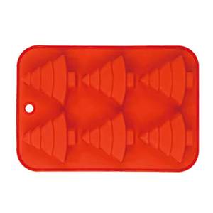 New Design Kitchen Tool 6 Cups Christmas <b>Silicone</b> Cake <b>Baking</b> Molds - Product Image 4