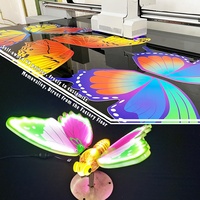 Lumières papillon dynamiques IP65 pour l'extérieur, éclairage de fête, vente en gros, prix de vente minimum d'usine, faible coût de transport, livraison rapide