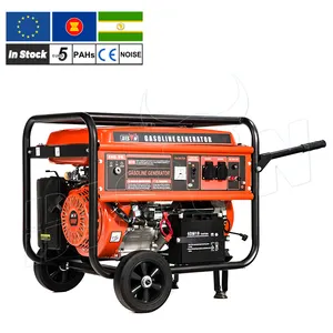 Generatore all'ingrosso 7.5 Kva 192f Gensets Generatore 9hp Linea di fabbricazione del generatore di benzina 7.5kw prezzo