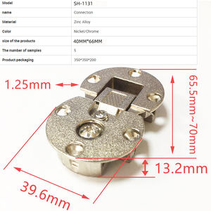 Tavolo pieghevole <span class=keywords><strong>a</strong></span> cerniera <span class=keywords><strong>a</strong></span> scomparsa cerniere porta armadio <span class=keywords><strong>a</strong></span> filo cerniere per mobili fabbricazione professionale in lega di zinco 90 gradi - Product Image 2